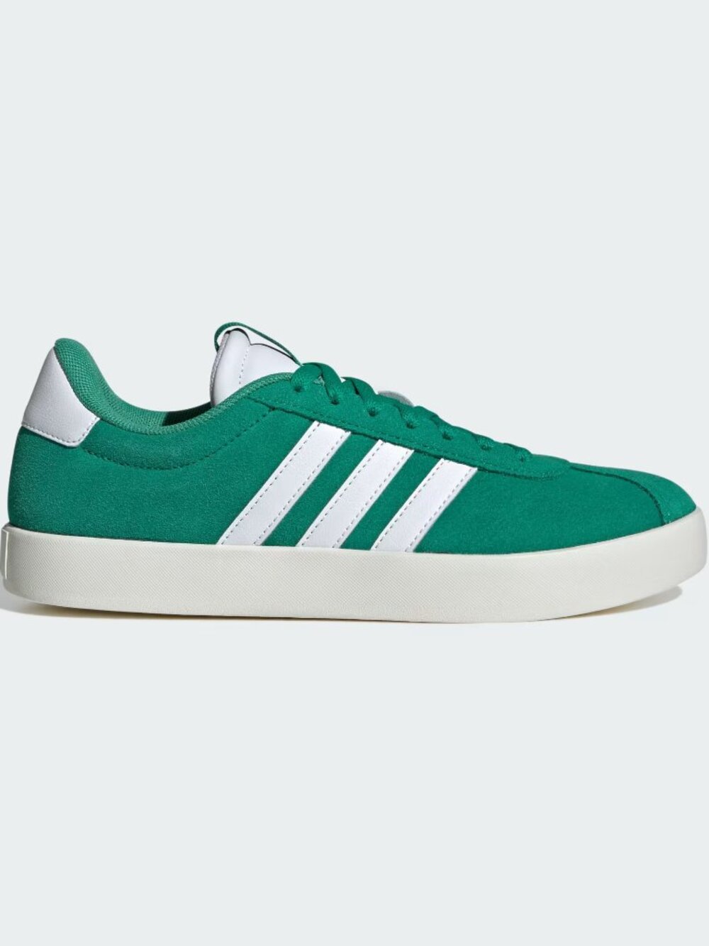 NWT Adidas Women's VL Court 3.0 'Court Green Cloud White' Shoes JP5324
